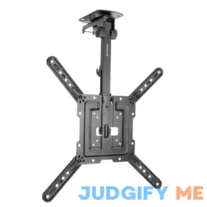 Mount-It! Flip Down TV Mount Folding Ceiling TV Mount for 23 to 55 Inch