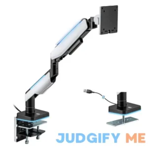 Mount-It! Heavy-Duty Single Monitor Arm for Ultrawide Screens Up to 49