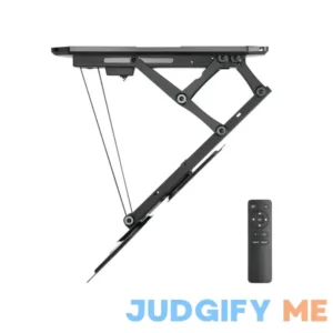 Mount-It! Motorized Ceiling TV Mount With Remote Fits 32 to 55 TVs