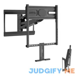 Mount-It! Pull-Down Fireplace TV Mount with Spring Arm MI-395
