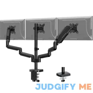 Mount PRO Triple Monitor Desk Mount Articulating Gas Spring Monitor Arm