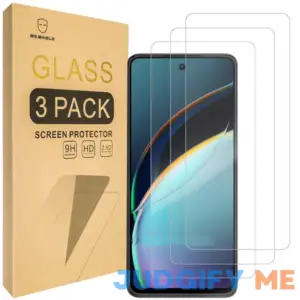 Mr.Shield Screen Protector compatible with Motorola Moto G 5G (2024) [Protect Camera] [Tempered Glass] [3-PACK] [Japan Glass with 9H Hardness]