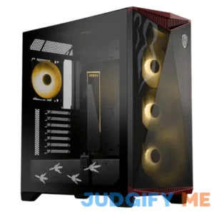 Msi MPG Gungnir 300 Monster Hunter Edition Black / Red Mid Tower Computer Case