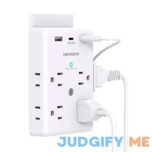 Multi Plug Outlet Extender with USB C Ports