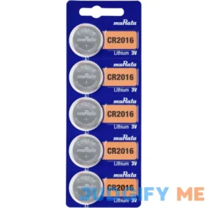 Murata Cr2016 3V Lithium Coin Cell Battery