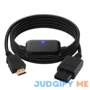 N64 to HDMI GameCube HDMI Adapter HD Link Cable for N64 1080P Picture Quality Upscaler Compatible with Nintendo 64/Gamecube/SNES/SFC (Plug and Play