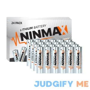 NINMAX Lithium AA Batteries 3500mAh 1.5V Longest Lasting Double A Battery for High-Tech