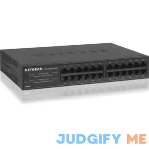 Netgear 24-Port Gigabit Ethernet Unmanaged Switch GS324-200NAS
