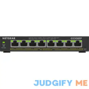 Netgear GS308EP 8-Port PoE+ Gigabit Ethernet Plus Switch GS308EP-100NAS