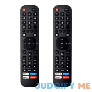 New Universal Remote for Hisense TV Remote 2 Piece Replacement Control EN2A27 for Hisense-Smart-TV-Remote