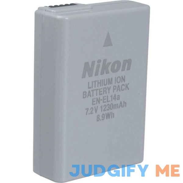 Nikon EN-EL14a Rechargeable Li-Ion Battery Nikon EN-EL14a Rechargeable Li-Ion Battery