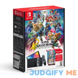 Nintendo Oled Super Smash Bros. Ultimate Bundle + 3 Mo Nso
