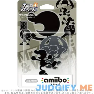 Nintendo Super Smash Bros. Mr. Game & Watch Amiibo