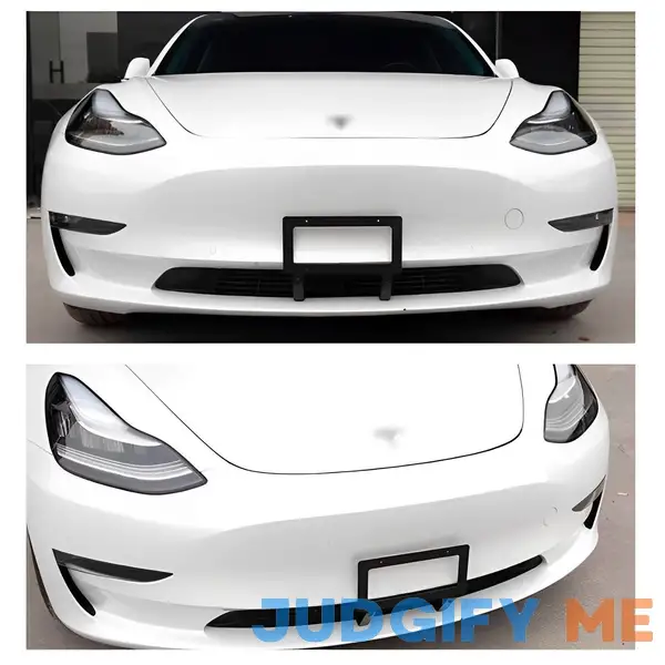 No Drill Model 3/Y Front License Plate Frame for Tesla No Drill Model 3/Y Front License Plate Frame for Tesla