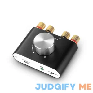Nobsound Mini Bluetooth 5.0 Power Amplifier Stereo Hi-Fi Digital Amp 2.0 Channel 50W×2 with AUX/USB/Bluetooth Input