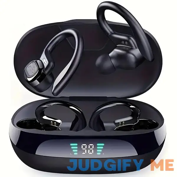 Noise Cancelling Waterproof Wireless Earphones With Charging Case Charging Display For Android/IOS Smartphones Stereo Earphones With Noise Cancelling Waterproof Wireless Earphones With Charging Case Charging Display For Android/IOS Smartphones Stereo Earphones With