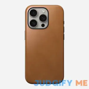 Nomad Modern Leather Case for MagSafe for Apple iPhone 15 Pro