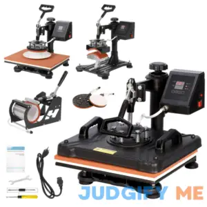 Nouva 5 in 1 Heat Press Machine Pro Combo