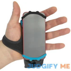 Noxgear Hand Held Phone Holder Handheld Grip Phone Holder with Key Fob & Card Slot for Running