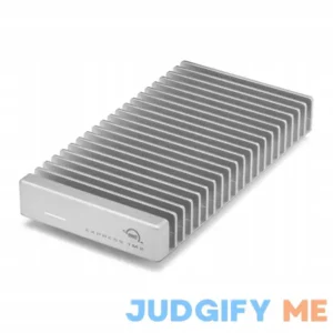 OWC Express 1M2 Portable NVMe Thunderbolt SSD USB4 Ultra Fast External SSD Drive with Aluminum Heat Sink Enclosure