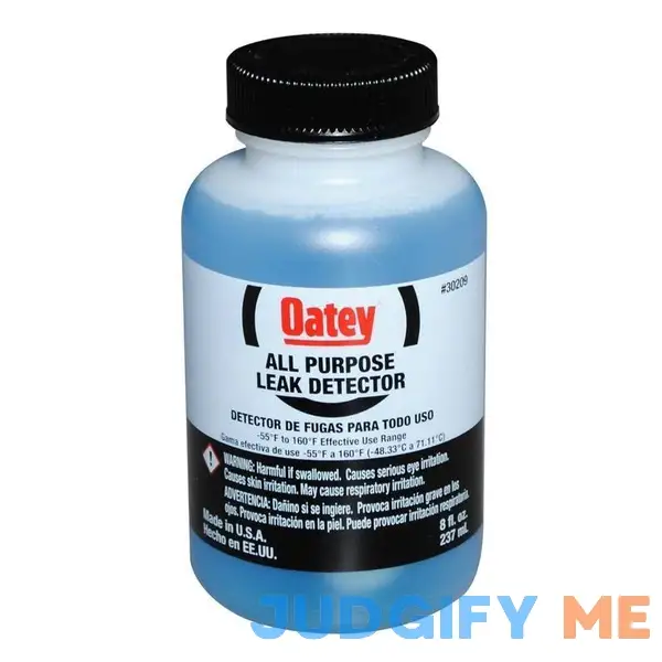 Oatey 30209 8 oz. All-Purpose Leak Detector Oatey 30209 8 oz. All-Purpose Leak Detector