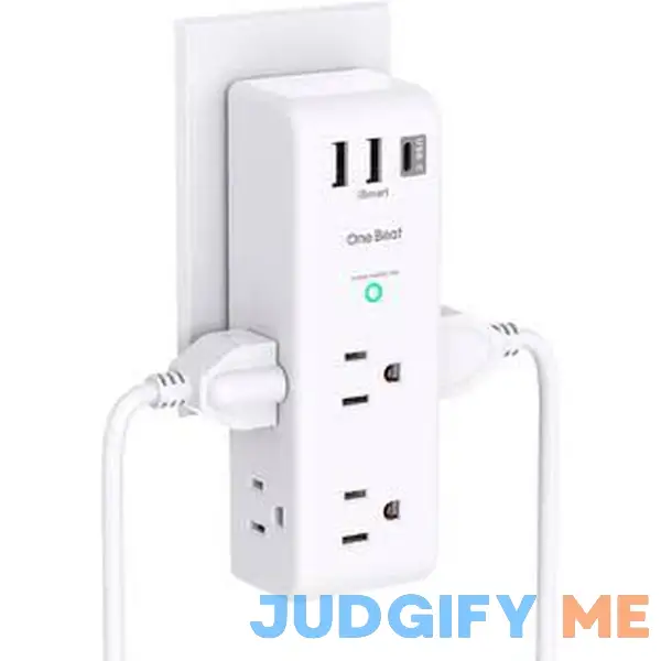 One Beat Surge Protector Outlet Extender - with Rotating Plug One Beat Surge Protector Outlet Extender - with Rotating Plug