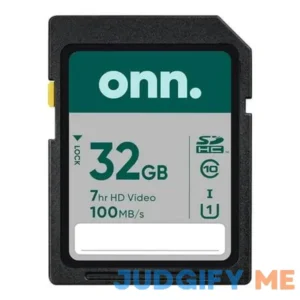 Onn 32gb Class 10 U1 Sdhc Flash Memory Card