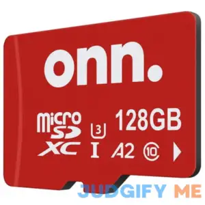 Onn Class 10 U3 microSDXC Flash Memory Card