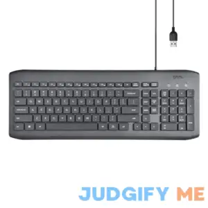 Onn USB Computer Keyboard with 104-Keys and 5 ft cord 100009052