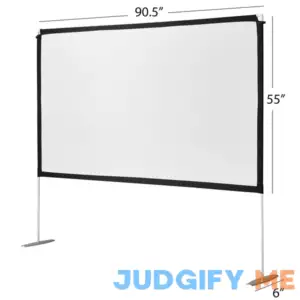 Onn. 100" Portable Indoor/Outdoor 16:9 Theater Projection Screen 100024196
