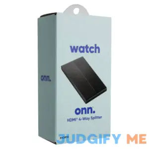 Onn. 4-Port High Speed 4K Hdmi Splitter For HDTVs Monitors and Projectors