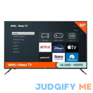 Onn. 50 Class 4K UHD LED Roku Smart TV HDR 100133204