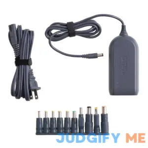 Onn. 65W Laptop Charger with 10 Interchangeable Tips