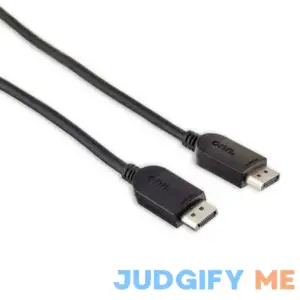 Onn. Display Port to Display Port Cable