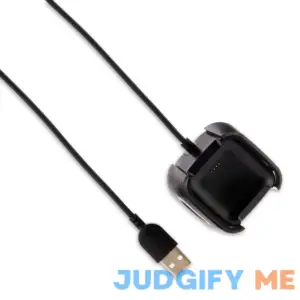 Onn. Fitbit Versa 2 Charge Cable & Stand