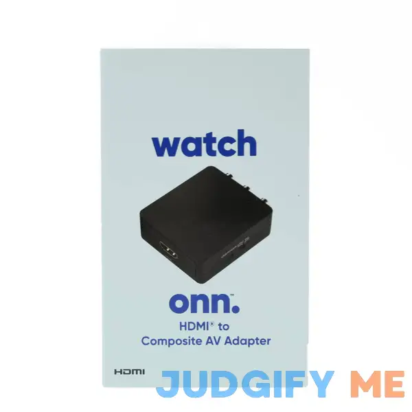 Onn. Hdmi to Composite AV Adapter 2.6' Mini-USB Cable 100008628 Onn. Hdmi to Composite AV Adapter 2.6' Mini-USB Cable 100008628