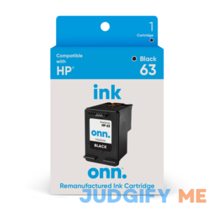 Onn. Ink Reman Hp 63 Black