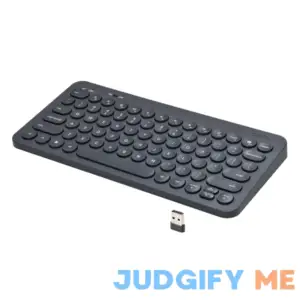 Onn. Mini Compact Wireless Office Keyboard USB Receiver