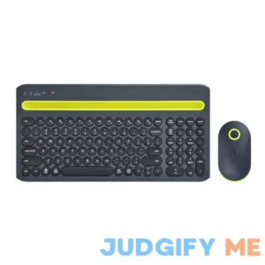 Onn. Multi-Device Wireless Full Size Keyboard and 3-Button Mouse Set