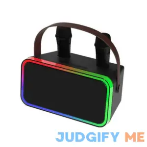 Onn. Portable Karaoke with Wireless Microphones