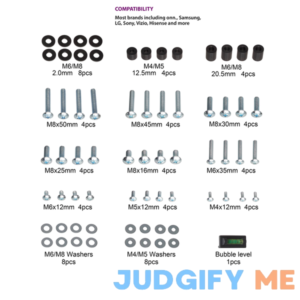 Onn. TV Wall Mount Replacement Hardware Kit