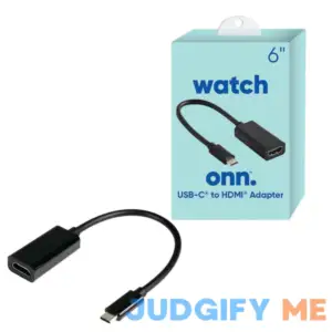 Onn. USB-C to Hdmi Adapter