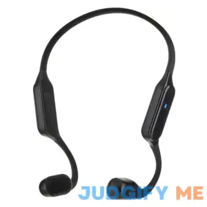Onn. Wireless Bone Conduction Headphones with Storage Pouch