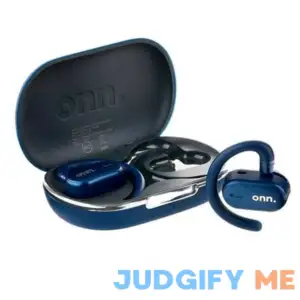 Onn. Wireless Open-Ear Earphones with Environmental Noise Cancellation Microphones & Charging Case