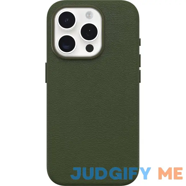 OtterBox Apple iPhone 15 Pro Cactus Leather Symmetry Series Case for MagSafe OtterBox Apple iPhone 15 Pro Cactus Leather Symmetry Series Case for MagSafe