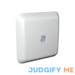 Outdoor WiFi Antenna Extender Bas-2307 15 dB gain Flat Panel Extender up to Half-mile for Dual Band 2.4/5 GHz routers with Detachable Antennas only