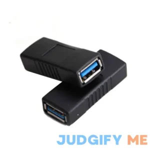 Oxsubor SuperSpeed USB 3.0 Coupler Adapter Type A Female to Female Bridge Extension Connector