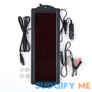 Ozark Trail 12-Volt Solar Battery Maintainer with Carrying Case