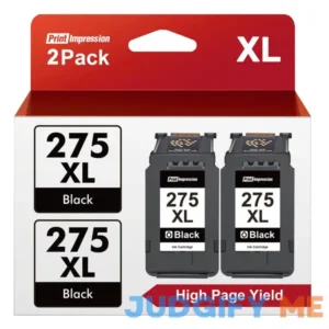 PG-275XL 275XL Black Ink Cartridge Compatible Replacement for Canon 275 Black Ink High Yield 275 XL PG-275 Black PG-275 XL for Canon PIXMA TS3500