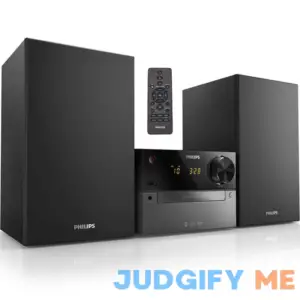PHILIPS Bluetooth Stereo System for Home with CD Player Wireless Streaming